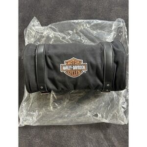 Harley-Davidson Motorcycle Tool Roll Bag NOS w/ Kickstand Puck Multi Pocket
